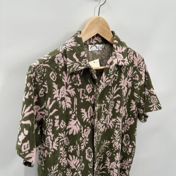 THE UPSIDE NWT Evereve Cocos Collared Stella Terry Cloth Shirt // XS - Picture 10 of 15